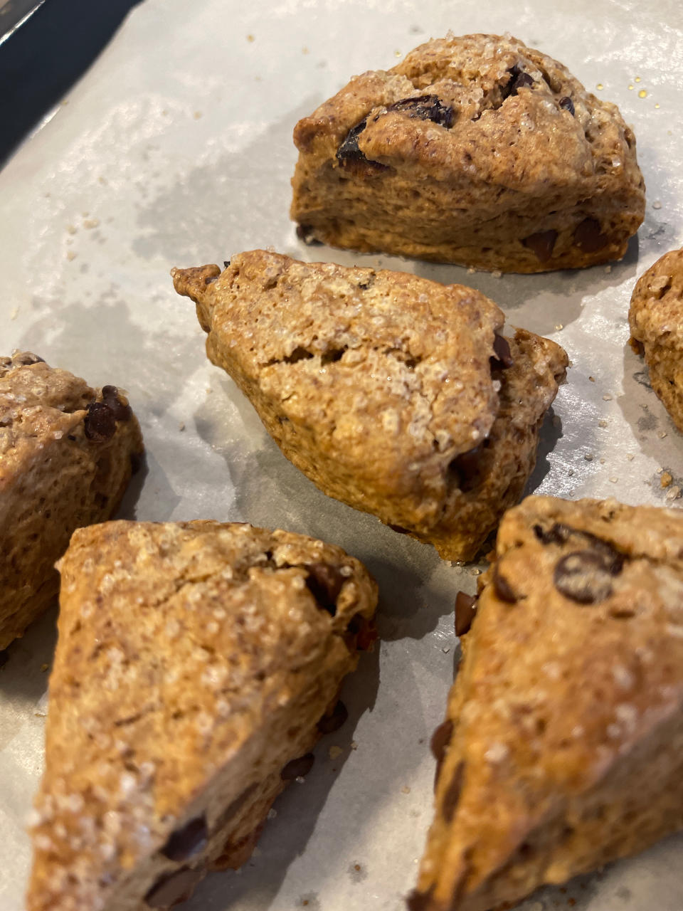 『浓郁摩卡风味』10分钟咖啡巧克力奶油司康松饼