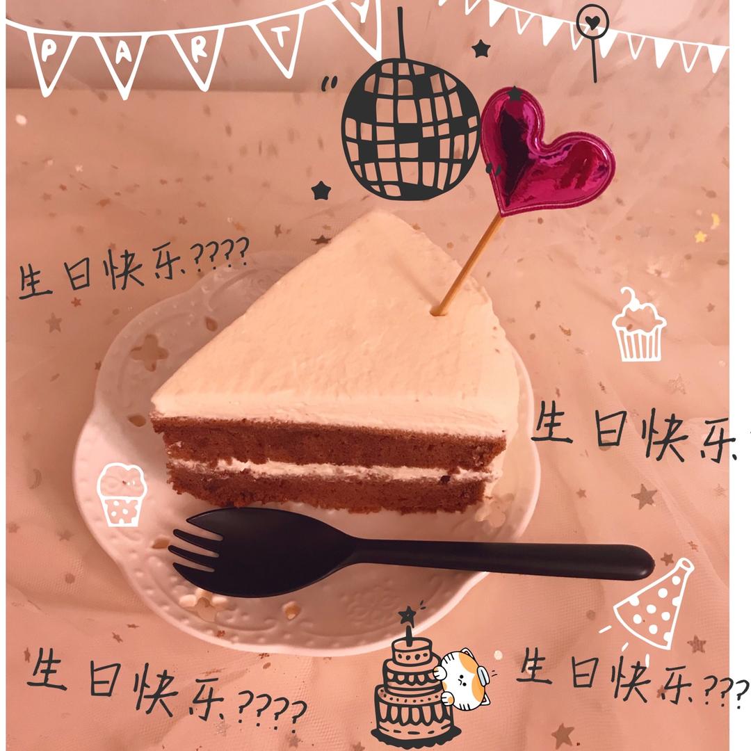 6寸可可戚风（内附8寸5蛋配方）