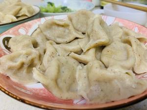 杂粮面韭黄肉馅儿水饺的做法 步骤15