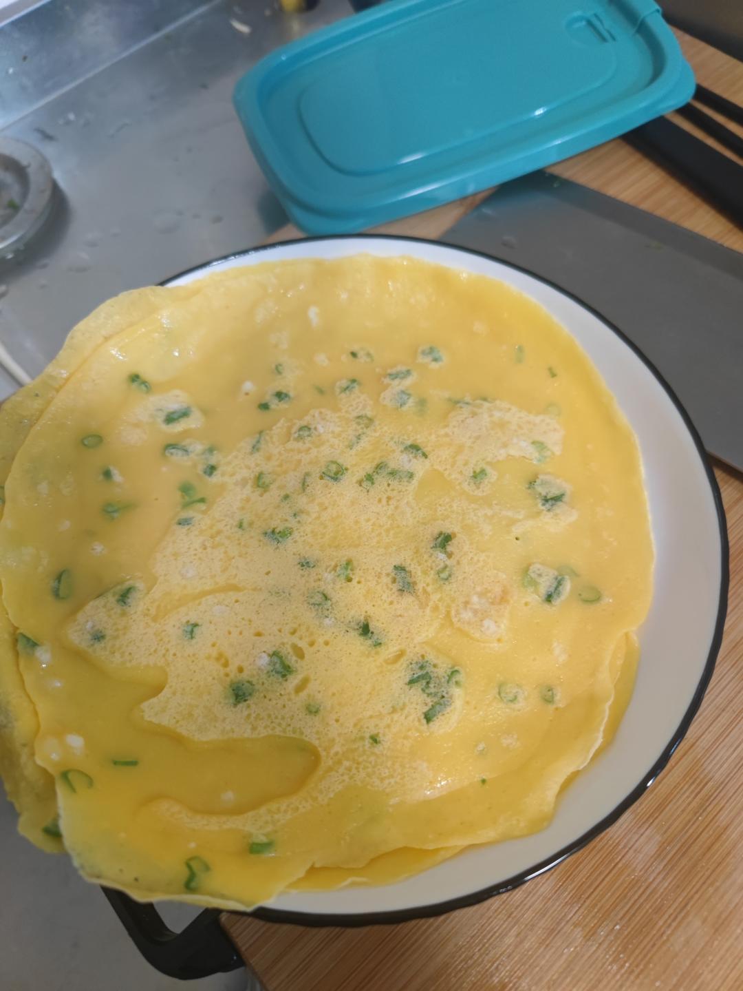 香葱鸡蛋饼