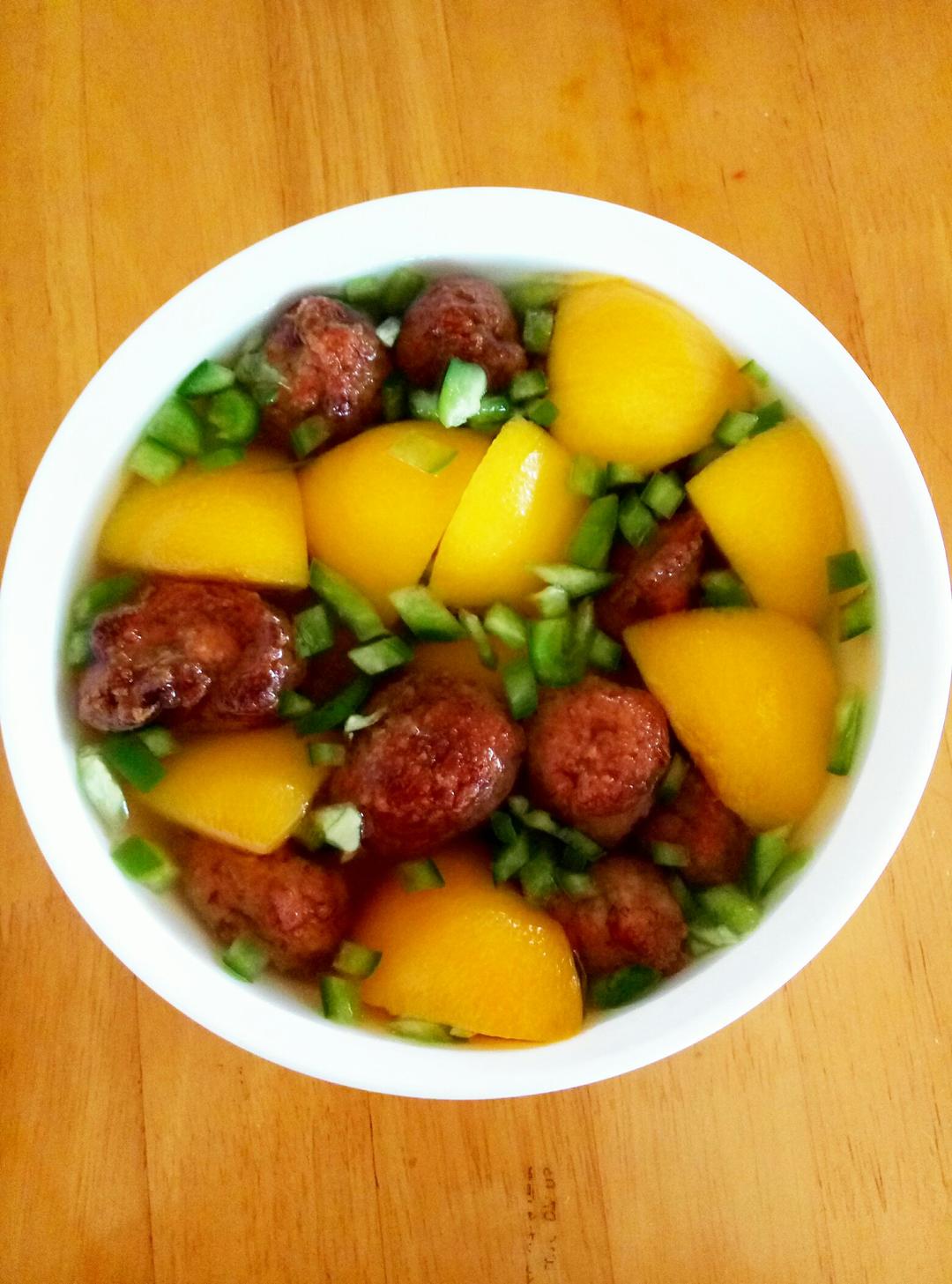 黄桃丸子