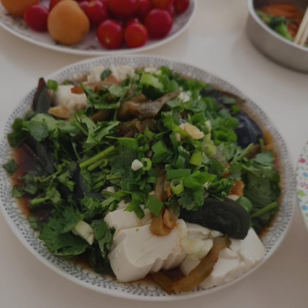 【最佳CP～】凉拌皮蛋豆腐✨