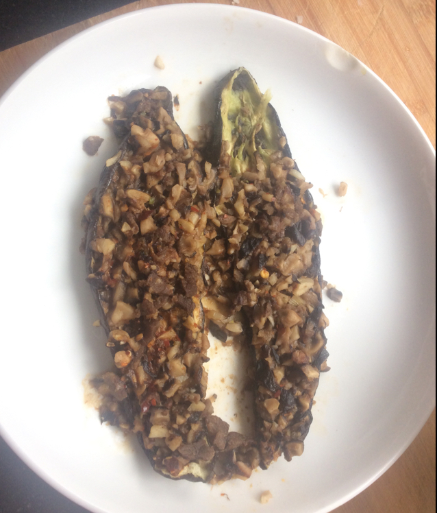 下饭狂魔，无油蒜香肉末茄！