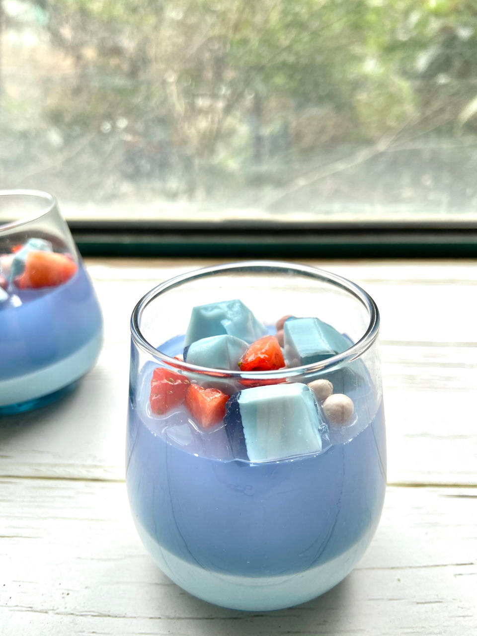 梦幻星空双层布丁