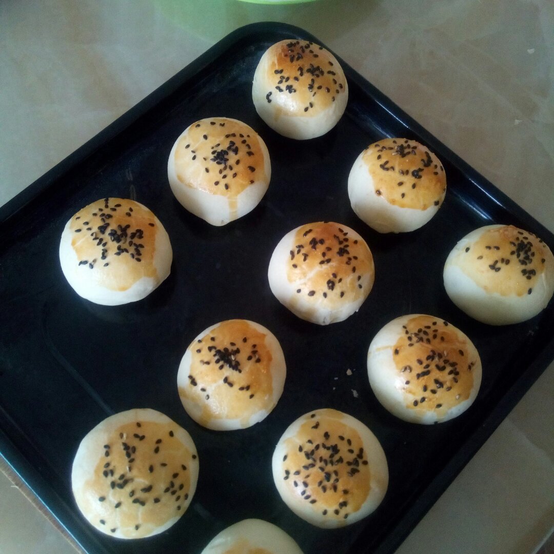 红豆酥饼（附油酥不测漏的办法）