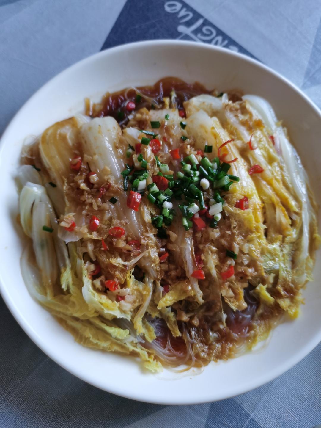 蒜蓉粉丝娃娃菜