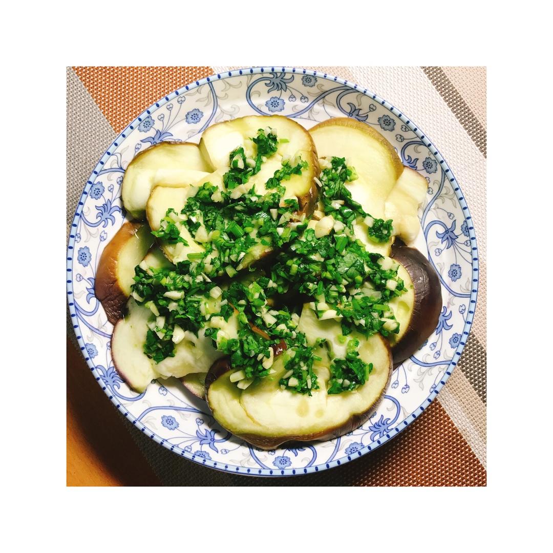 减脂好吃的蒸茄子