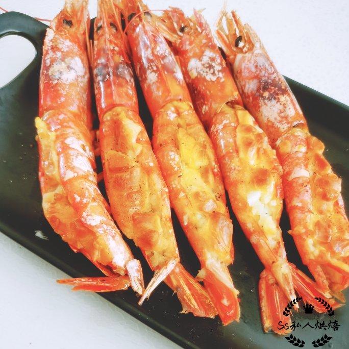 芝士焗阿根廷红虾
