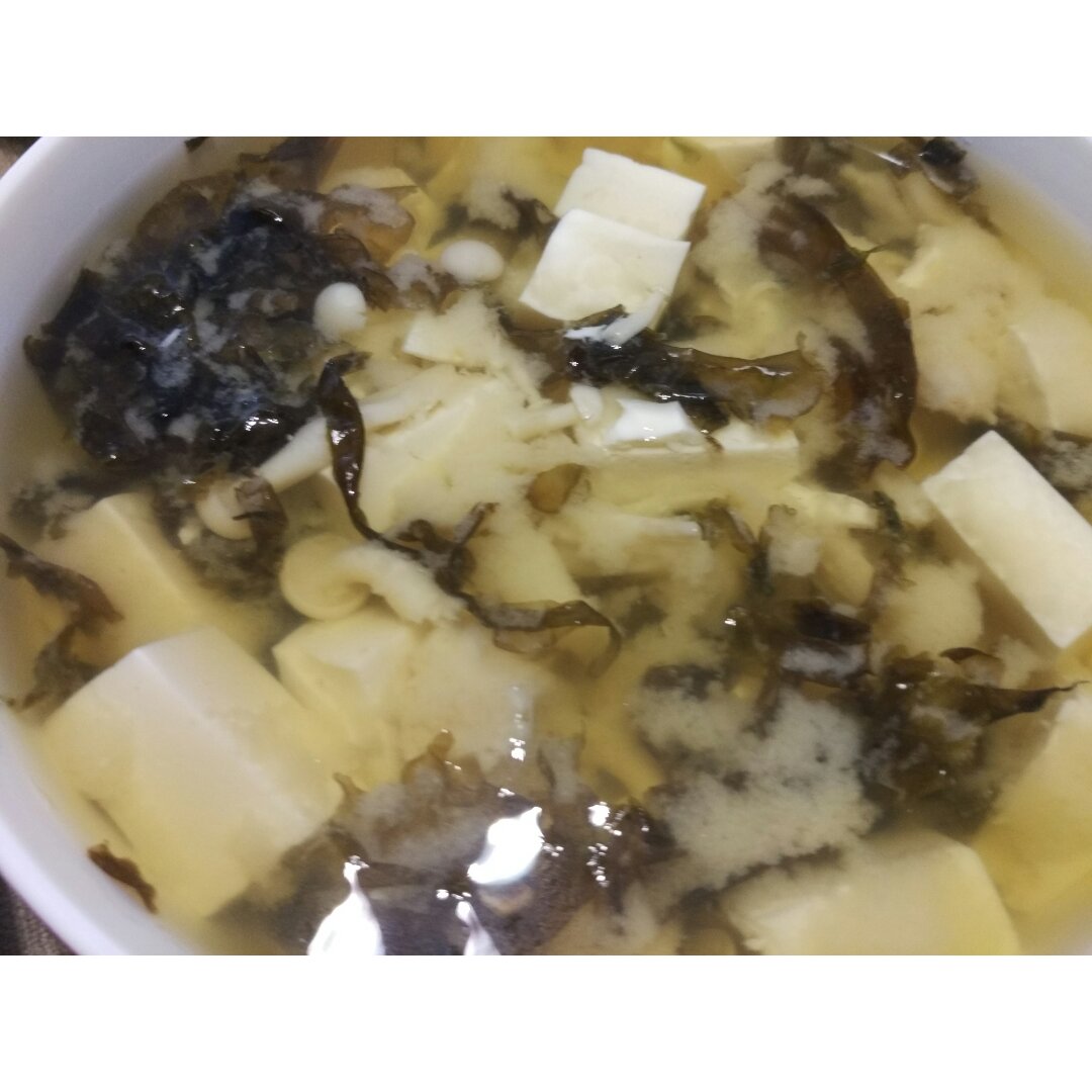 日式味增汤