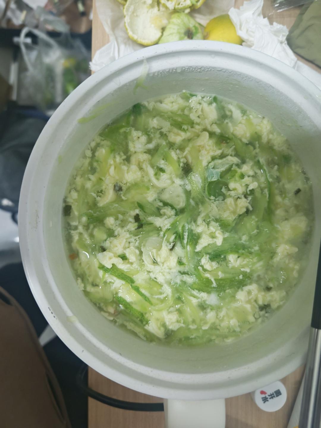 黄瓜鸡蛋汤