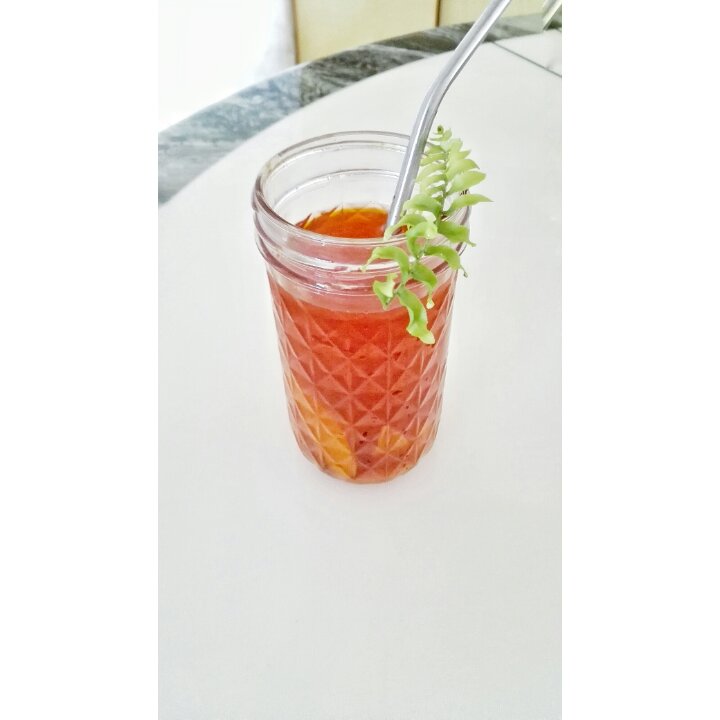 夏日冰爽蜜桃冰茶