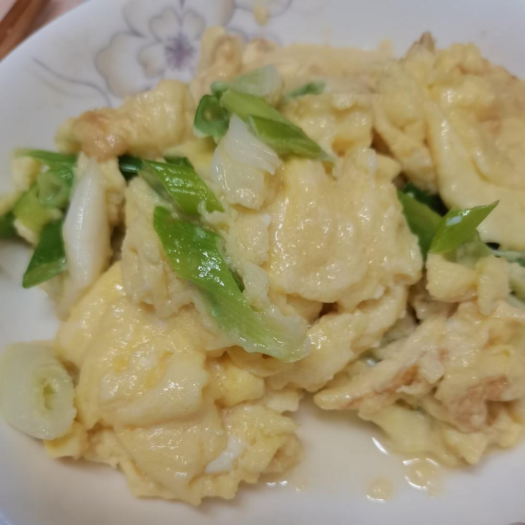 一盘炒鸡蛋