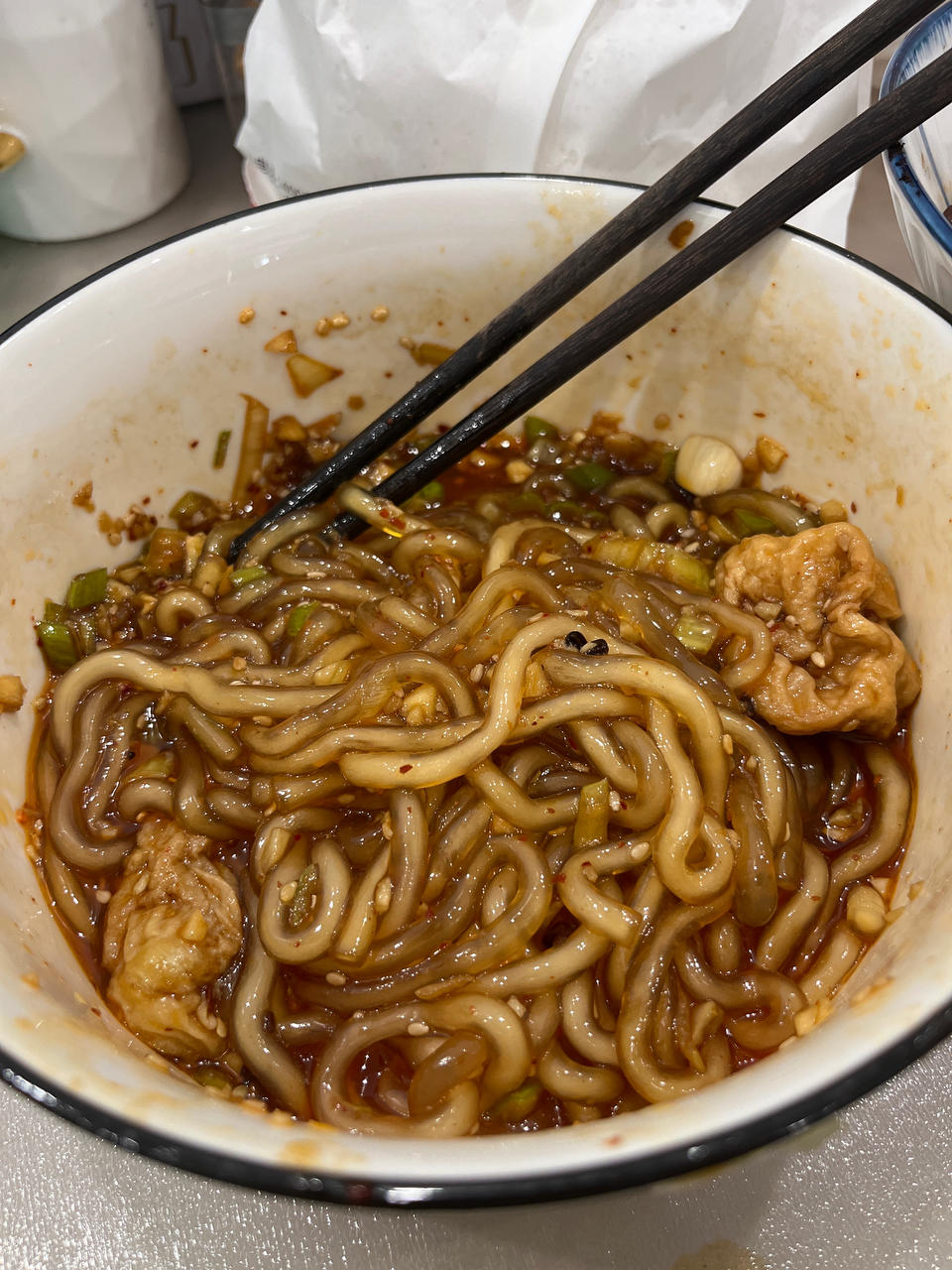 凉拌酸辣土豆粉