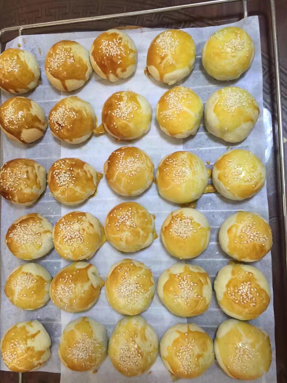 原味蛋黄酥的做法