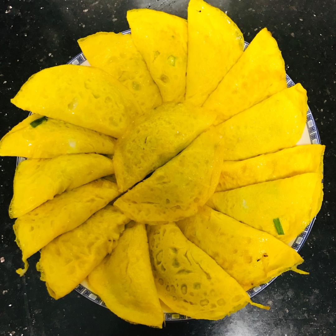 过年必备菜…蛋饺…