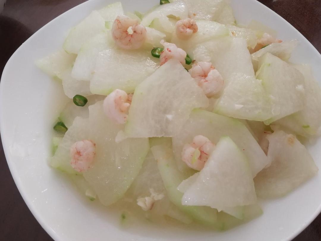 冬瓜炒虾仁