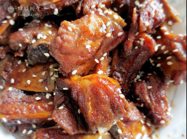 懒人版糖醋排骨