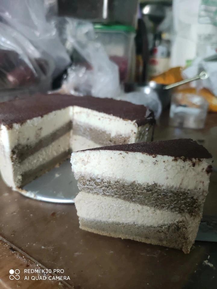 咖啡冻｜浓情咖啡乳酪慕斯蛋糕🍰