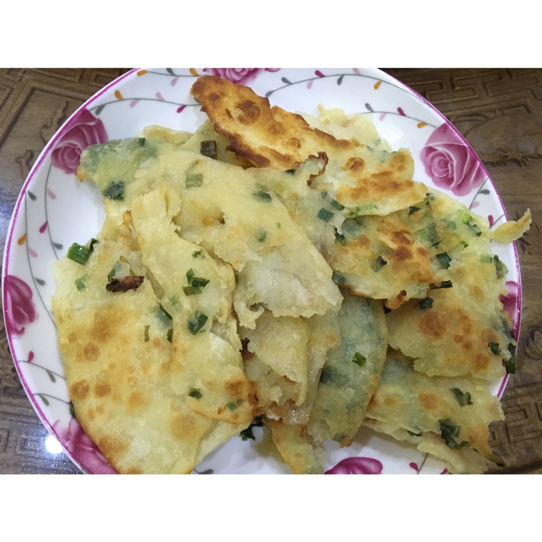 自制葱油饼