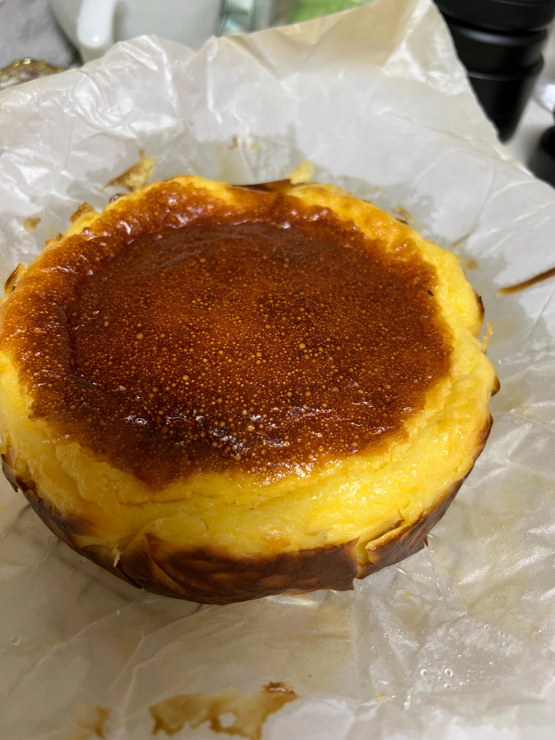 巴斯克式烤芝士蛋糕[超简单][搬运]