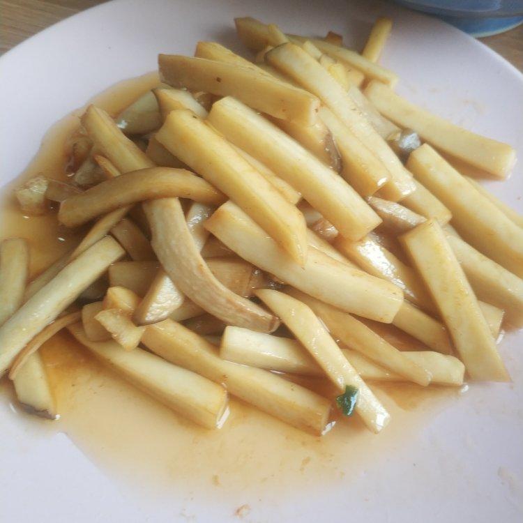爆炒杏鲍菇
