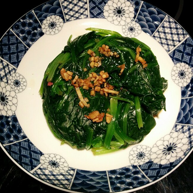 姜汁菠菜