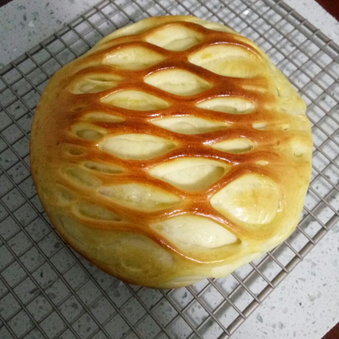 网纹果酱夹心面包