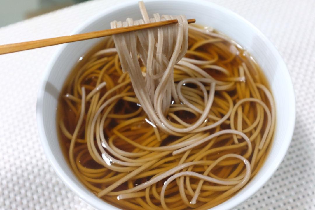 wenyb做的日式热荞麦面日式柴鱼昆布高汤