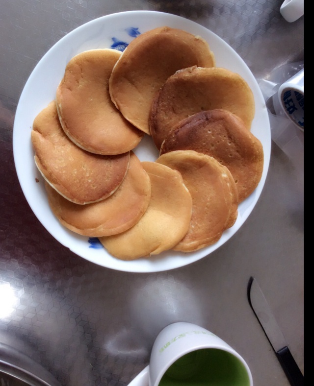 超级简单pancake【无黄油健康版】