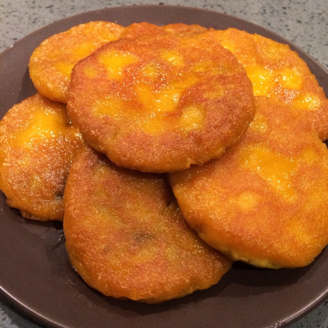 糯米南瓜饼