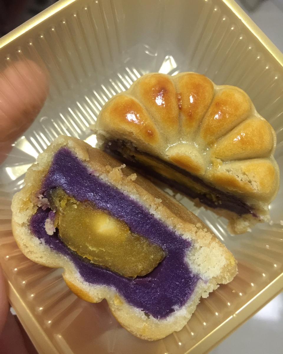 健康又省事儿的【紫薯月饼】