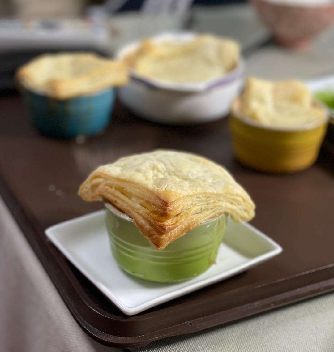 酥皮奶油蘑菇汤（无敌详细）