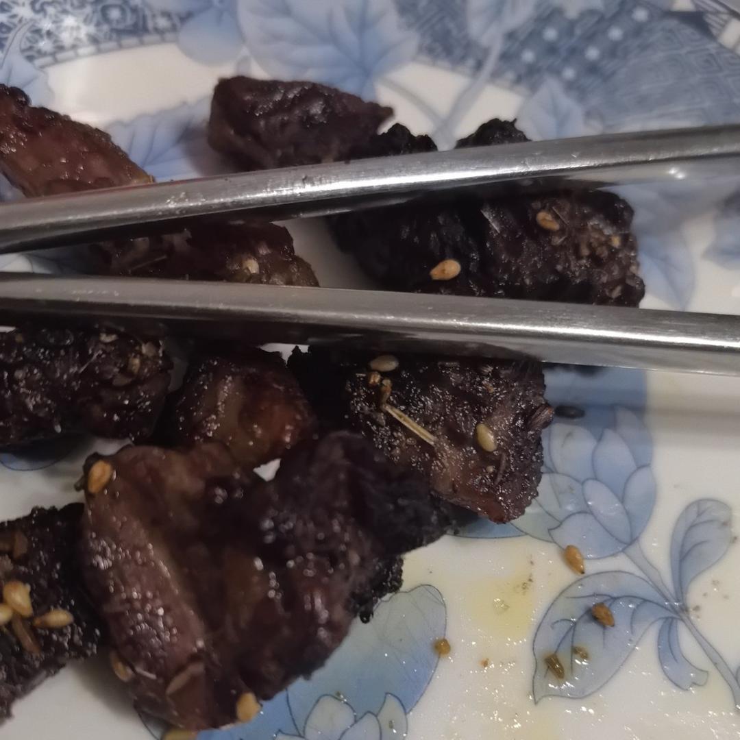 空气炸锅烤牛肉串