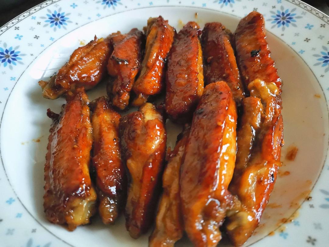 超快手孜然蜂蜜煎鸡翅