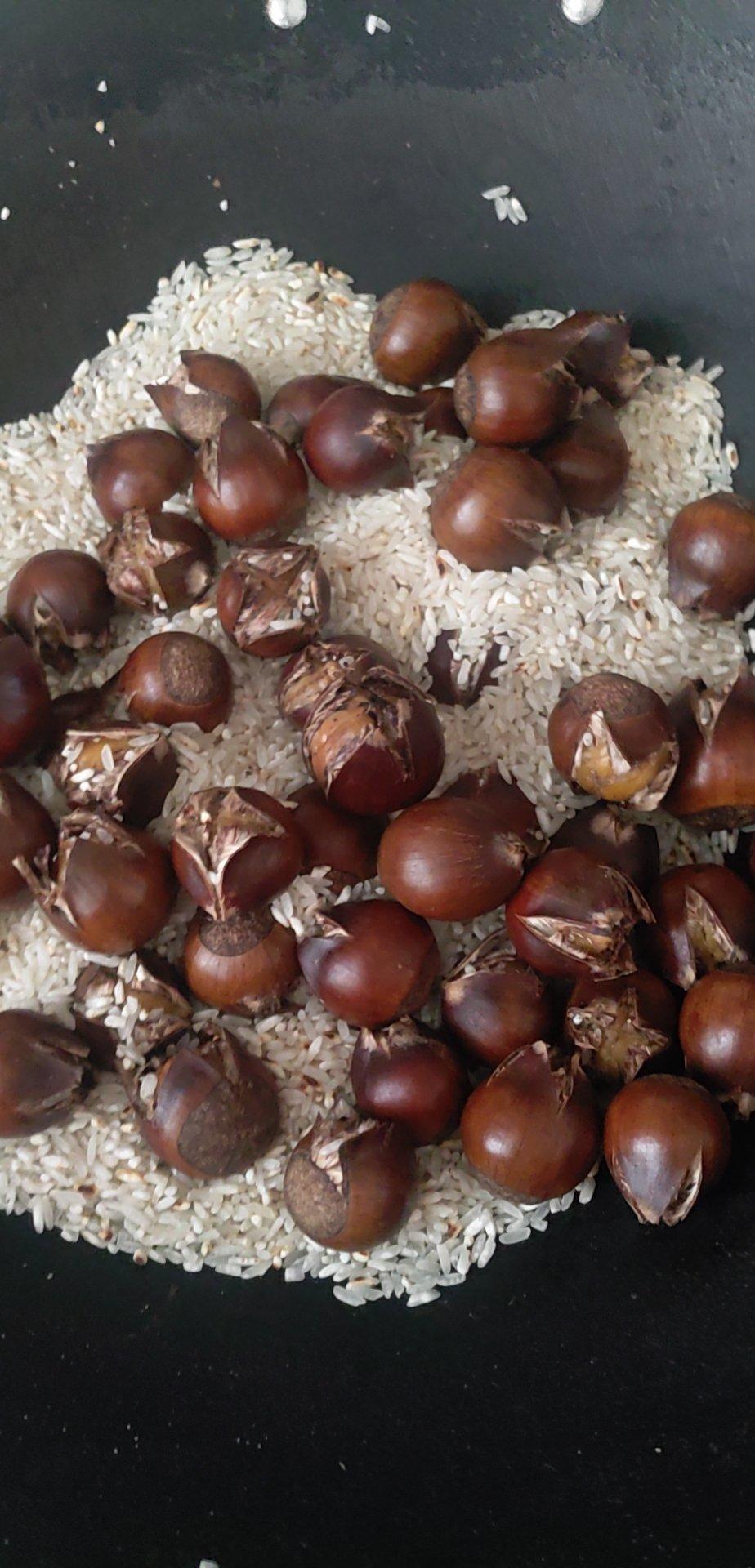大米炒板栗