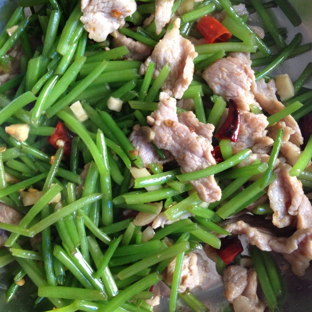 struggling_gril做的素炒红薯梗