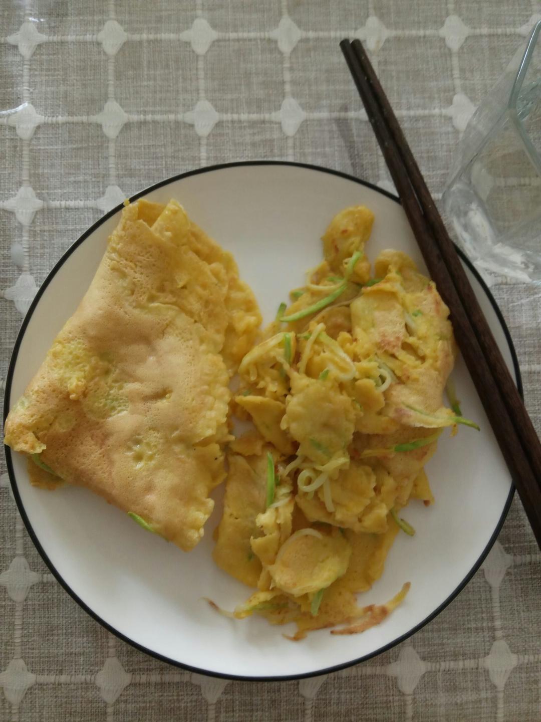 西葫芦鸡蛋咸食