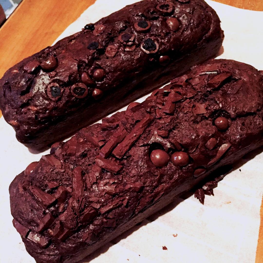 可能是最好吃的香蕉巧克力蛋糕