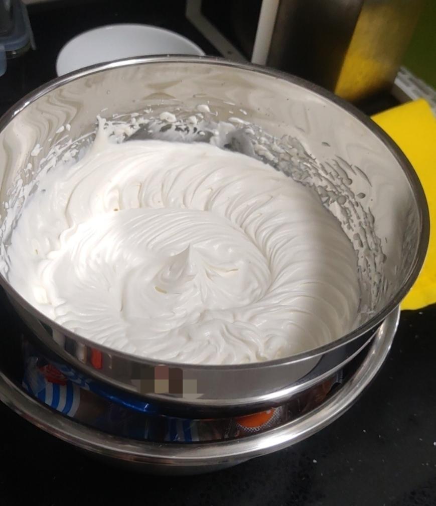 打发雀巢淡奶油100%成功
