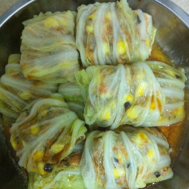 白菜包肉