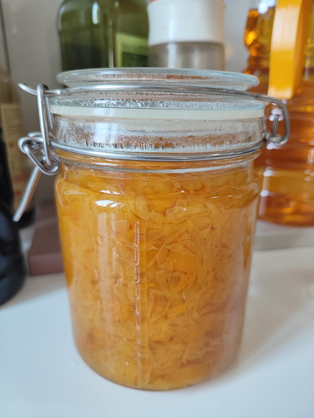 【蜂蜜柚子酱茶】最大限度减少苦涩