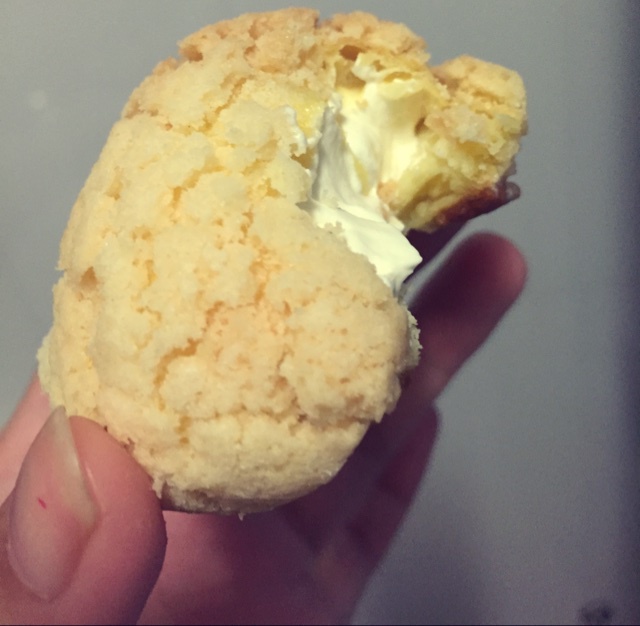 十分美味的酥皮泡芙