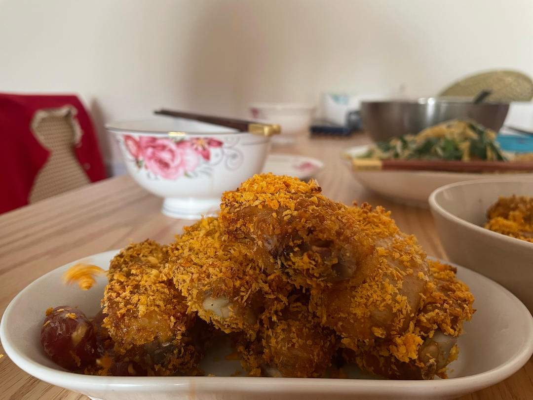 烤鸡翅空气炸锅版