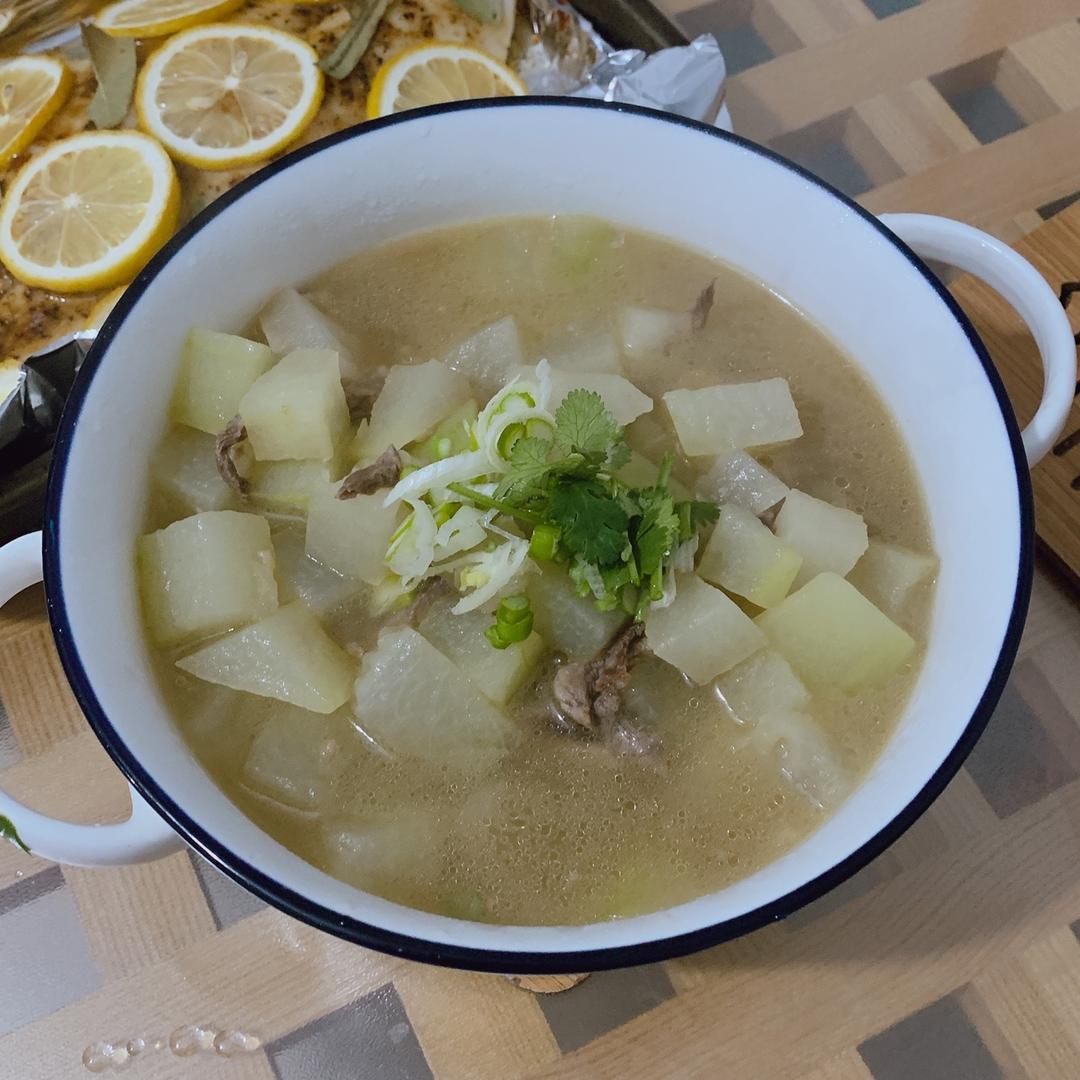 妈妈牌：肉末冬瓜汤