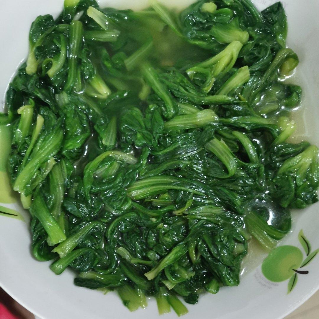 清炒蓬蒿