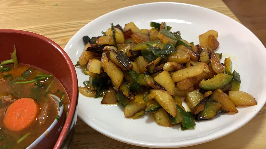 炒贝贝南瓜【超级快手下饭】