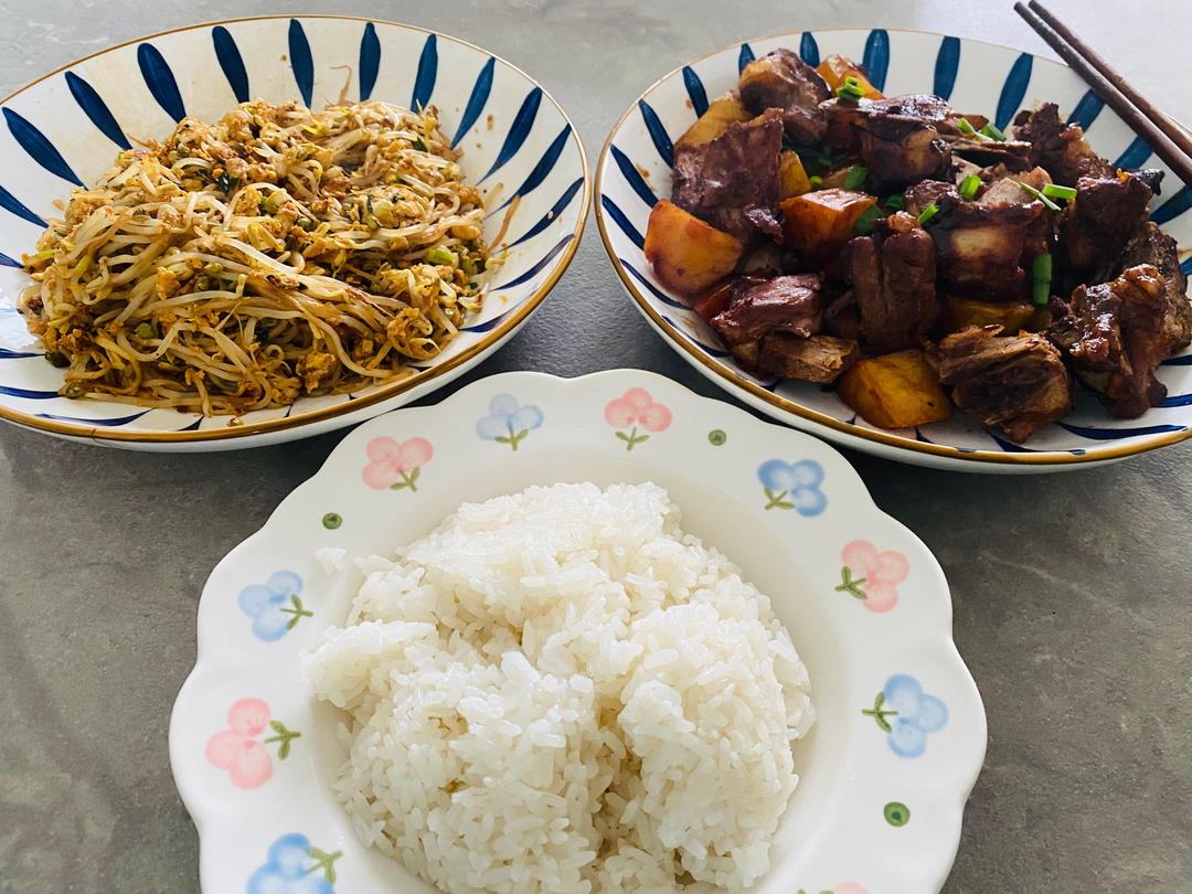 🔥巨好吃的红烧排骨炖土豆❗️懒人版轻松做拿手菜