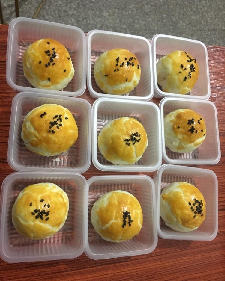 免揉免松弛超快手不破酥不混酥的蛋黄酥—新手一看包会