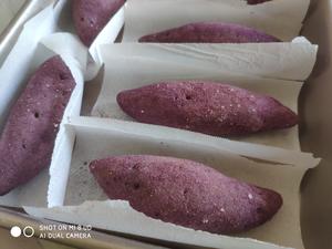好仿真造型紫薯全麦面包（少油，后酵母）好玩儿的面包的做法 步骤8