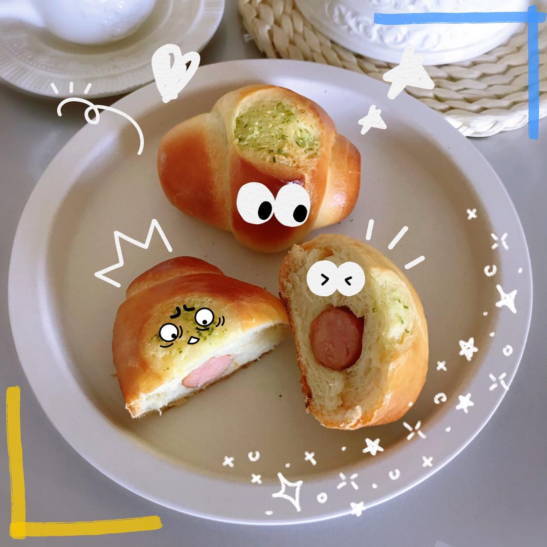 纯奶手撕吐司的做法 步骤1